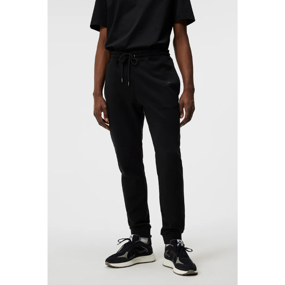 J. Lindeberg Alpha Pants Joggers Drawstring Athleisure Pocket Black Size XXL NEW